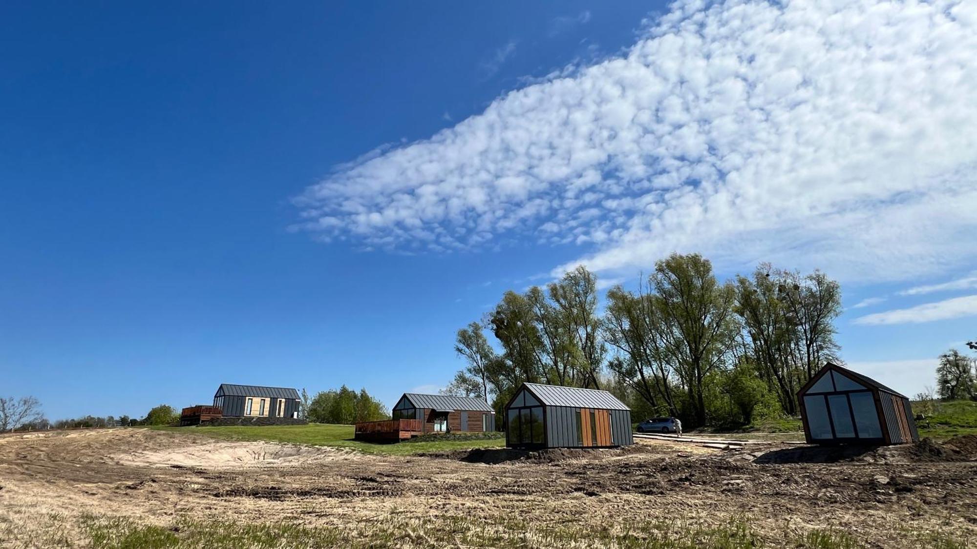 Osada Nad Zalewem Villa Tolkmicko Exteriör bild